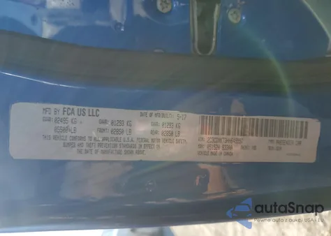 2017 Dodge Charger Police из США, поврежденный, VIN 2C3CDXKT3HH649997